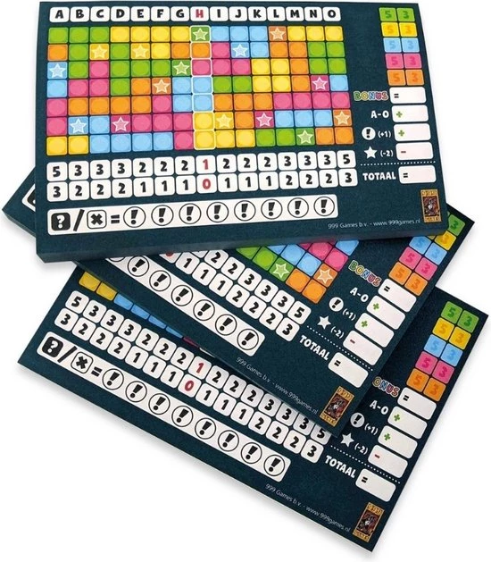 999 Games Spellenset - 2 Stuks - Keer Op Keer - Dobbelspel & Scoreblok 3 Stuks Level 1 2 999 Games Spellenset - 2 Stuks - Keer Op Keer - Dobbelspel & Scoreblok 3 Stuks Level 1 - Afbeelding 2