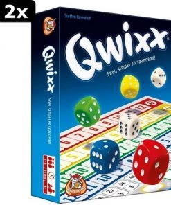2x White Goblin Games Qwixx