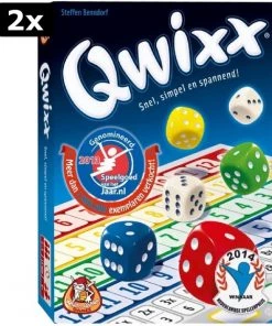 White Goblin Games 2x Qwixx - Dobbelspel -Dobbel Spellen Winkel 550x637 4