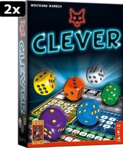 999 Games 2x Clever Dobbelspel -Dobbel Spellen Winkel 550x643 7
