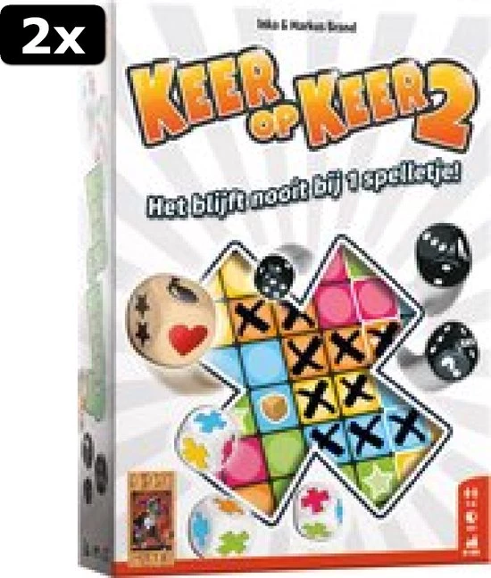 999 Games 2x Keer Op Keer 2 Dobbelspel 1 999 Games 2x Keer Op Keer 2 Dobbelspel