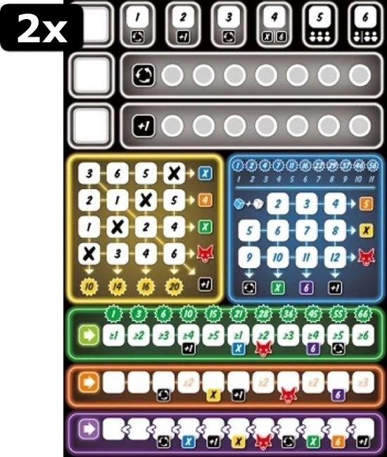 999 Games 2x Clever Dobbelspel 3 999 Games 2x Clever Dobbelspel - Afbeelding 3