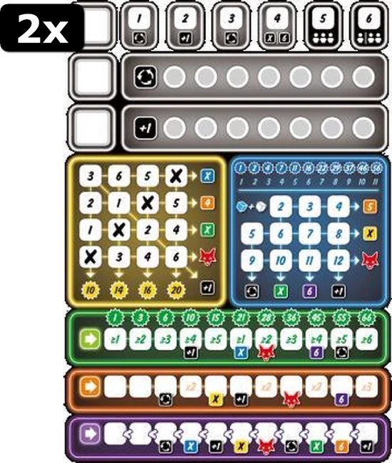 999 Games 2x Clever Dobbelspel 5 999 Games 2x Clever Dobbelspel - Afbeelding 5