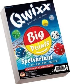Merkloos Spellenset - Qwixx - Basisspel & Scoreblokken Standaard & Big Points & Mixx & Connected & Bonus -Dobbel Spellen Winkel 550x670 1