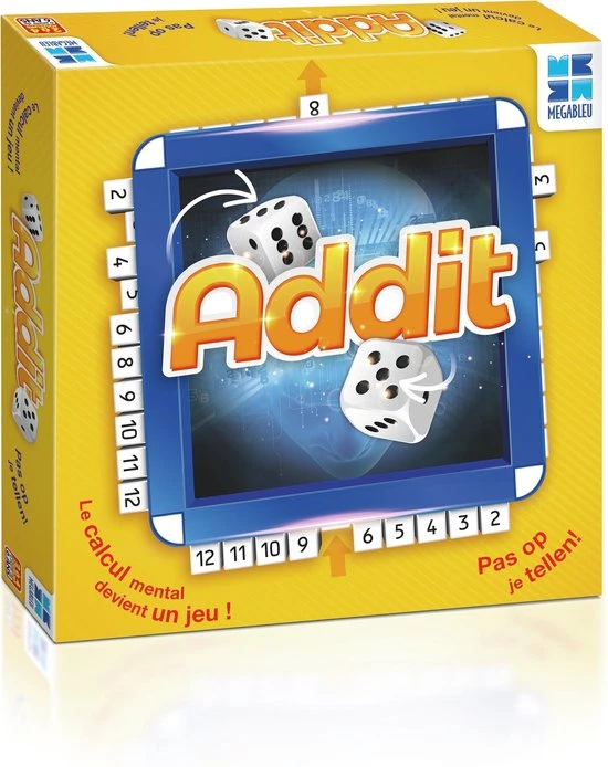 Megableu Addit - Dobbelspel - Reken En Strategie Spel 1 Megableu Addit - Dobbelspel - Reken En Strategie Spel