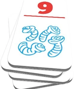 999 Games Regenwormen Junior (A13) Dobbelspel -Dobbel Spellen Winkel 550x696