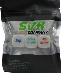 SVH Company 3 Leuke Drink Dobbelstenen Voor Drankspel / Drinkopdracht / Dobbelsteen / Drankspelletje -Dobbel Spellen Winkel 550x700 1