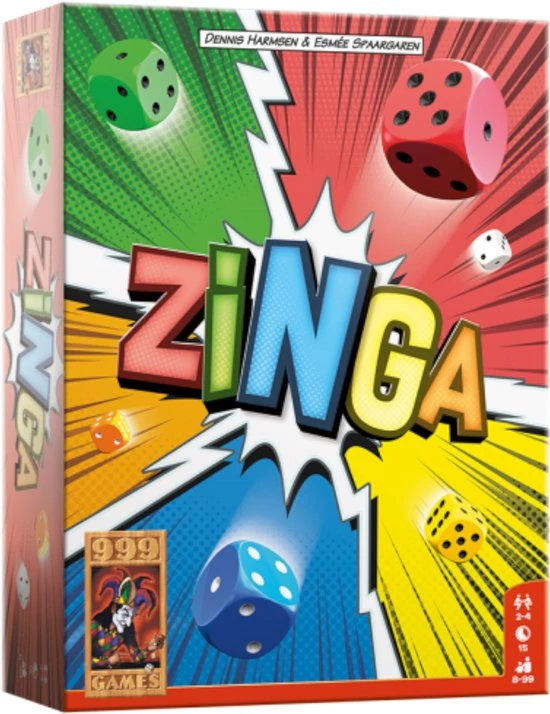 999 Games Zinga Dobbelspel 10 999 Games Zinga Dobbelspel - Afbeelding 10