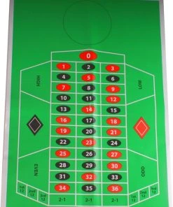 Lg-imports Roulette-set 15 Cm Groen/zwart 29-delig -Dobbel Spellen Winkel 550x719 2