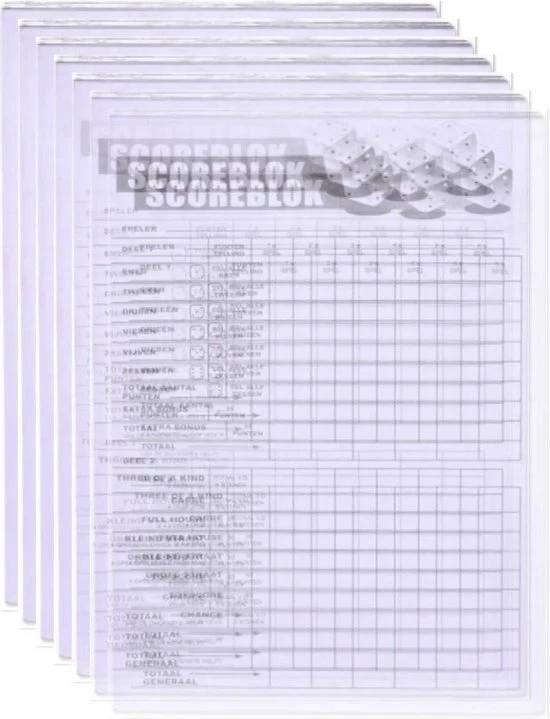 ESTARK LUXE Yahtzee Set - Dobbelset - 10 X Scoreblok - Yathzeeset - Poker - Dobbelspel - Score Blok - Dobbelstenen - Familiespellen - 6 Dobbelspellen - Spel - Werpbeker - 17 Delig 2 ESTARK LUXE Yahtzee Set - Dobbelset - 10 X Scoreblok - Yathzeeset - Poker - Dobbelspel - Score Blok - Dobbelstenen - Familiespellen - 6 Dobbelspellen - Spel - Werpbeker - 17 Delig - Afbeelding 2