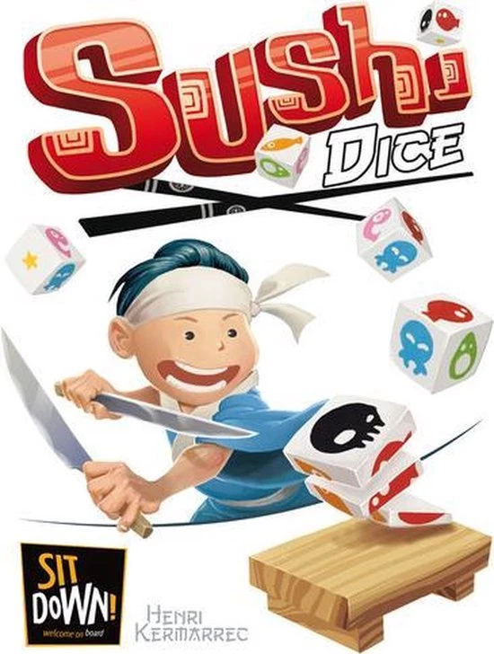 Asmodee Sushi Dice 1 Asmodee Sushi Dice