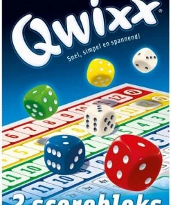White Goblin Games Qwixx Blocks - Dobbelspel - 2 Scoreblocks - Uitbreiding