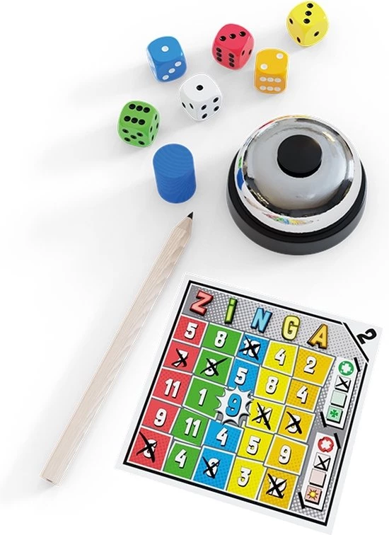 999 Games Zinga Dobbelspel 11 999 Games Zinga Dobbelspel - Afbeelding 11