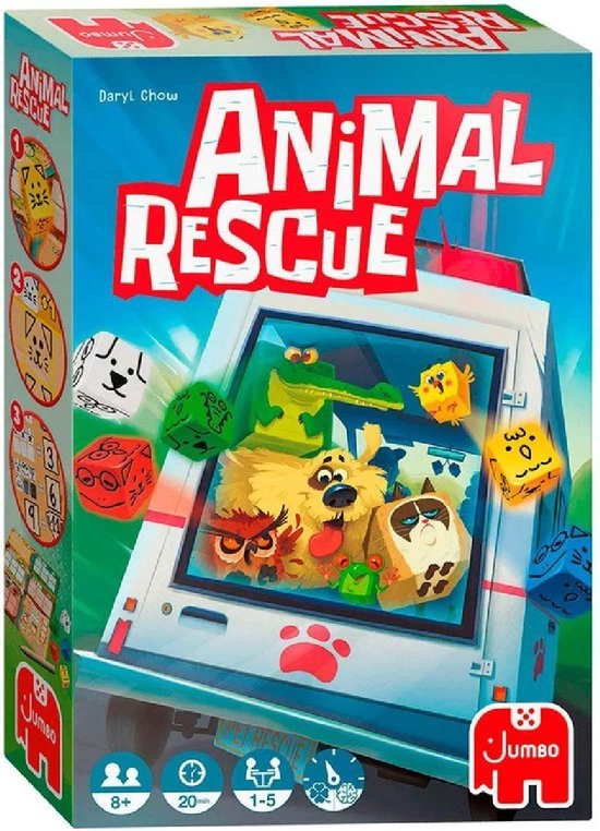 Jumbo Animal Rescue - Dobbelspel 10 Jumbo Animal Rescue - Dobbelspel - Afbeelding 10