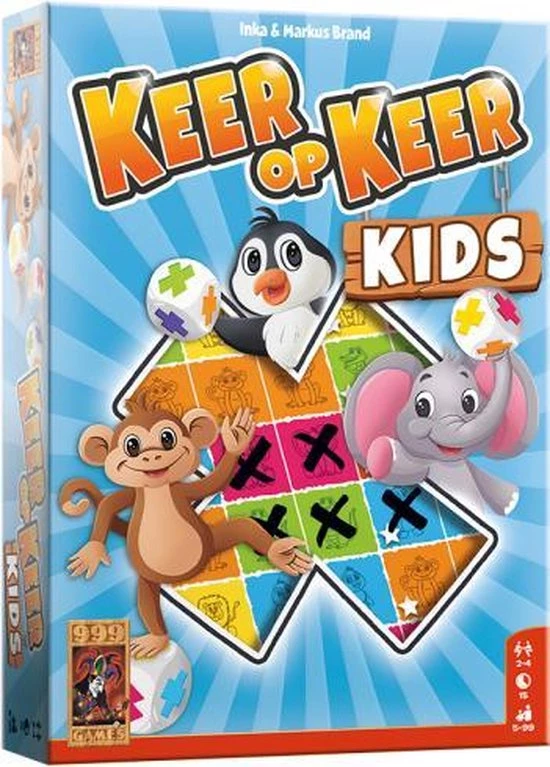 999 Games Keer Op Keer Kids Dobbelspel 11 999 Games Keer Op Keer Kids Dobbelspel - Afbeelding 11
