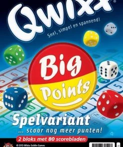 White Goblin Games Qwixx Voordeelbundel - Qwixx + Qwixx 2 Scorebloks + Qwixx Big Points -Dobbel Spellen Winkel 550x770 1
