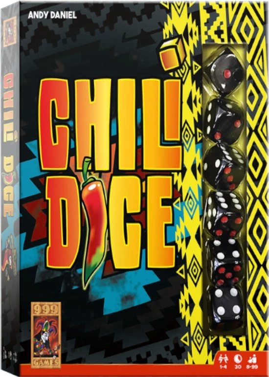 999 Games Chili Dice Dobbelspel 9 999 Games Chili Dice Dobbelspel - Afbeelding 9