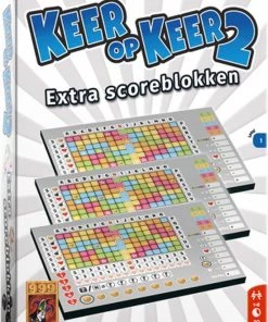 999 Games Scoreblokken Keer Op Keer 2 Drie Stuks Level 1 Dobbelspel -Dobbel Spellen Winkel 550x804 1