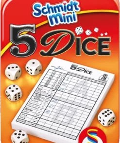 Schmidt 5 Dice Small Dobbelspel