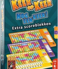 999 Games Scoreblokken Keer Op Keer - Level 2, 3 En 4 Dobbelspel -Dobbel Spellen Winkel 550x817