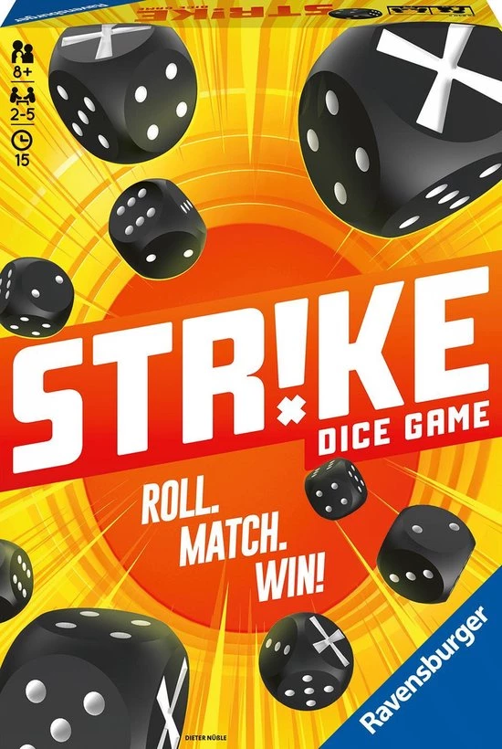 Ravensburger Strike - Dobbelspel 6 Ravensburger Strike - Dobbelspel - Afbeelding 6