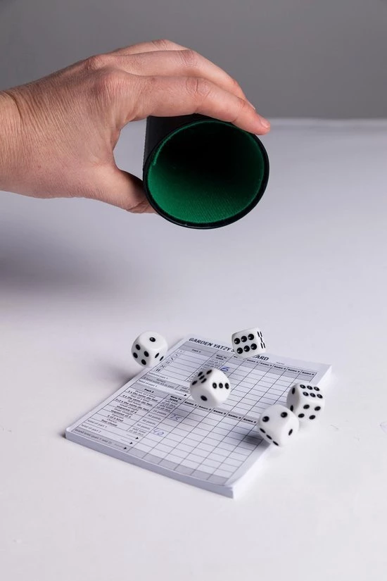 Clown Games Clown Dobbelset + Scoreblok 5 Clown Games Clown Dobbelset + Scoreblok - Afbeelding 5